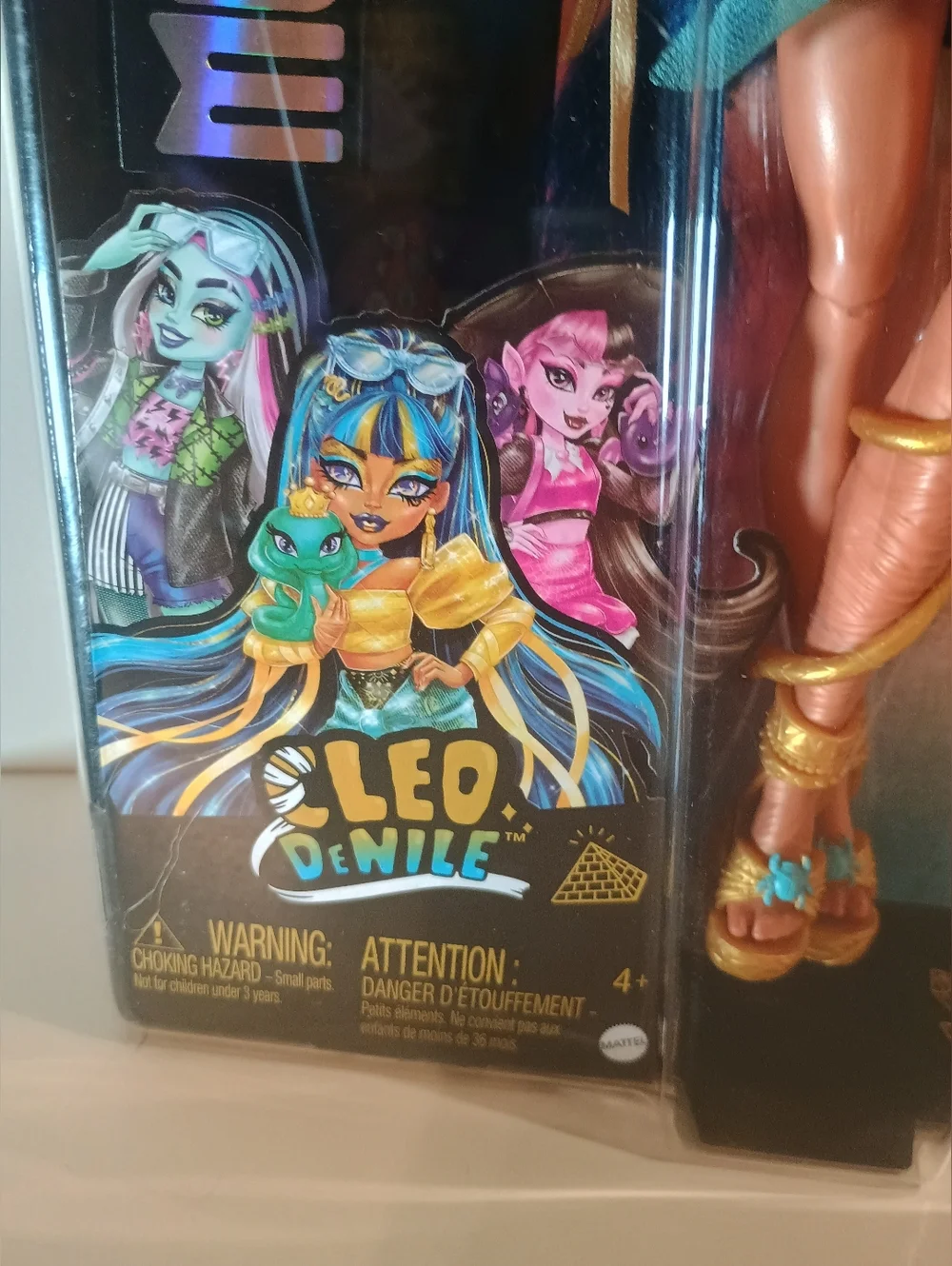 Monster High Cleo de Nile Doll - Teal, Gold & Black Fashion